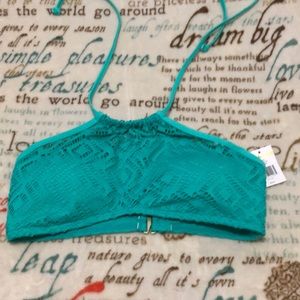 Teal Bikini top